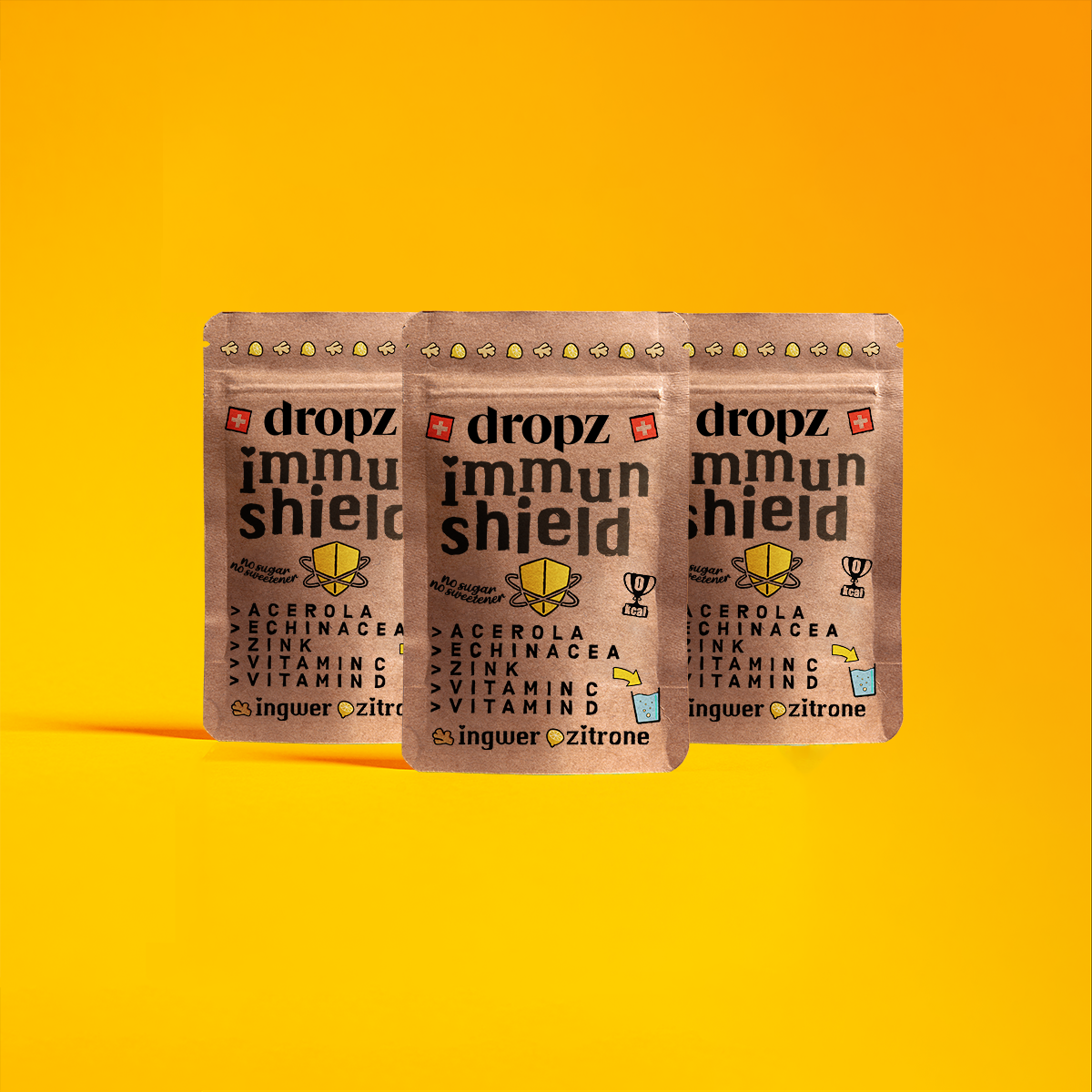 Immunity dropz - monthly ration (3 bags)