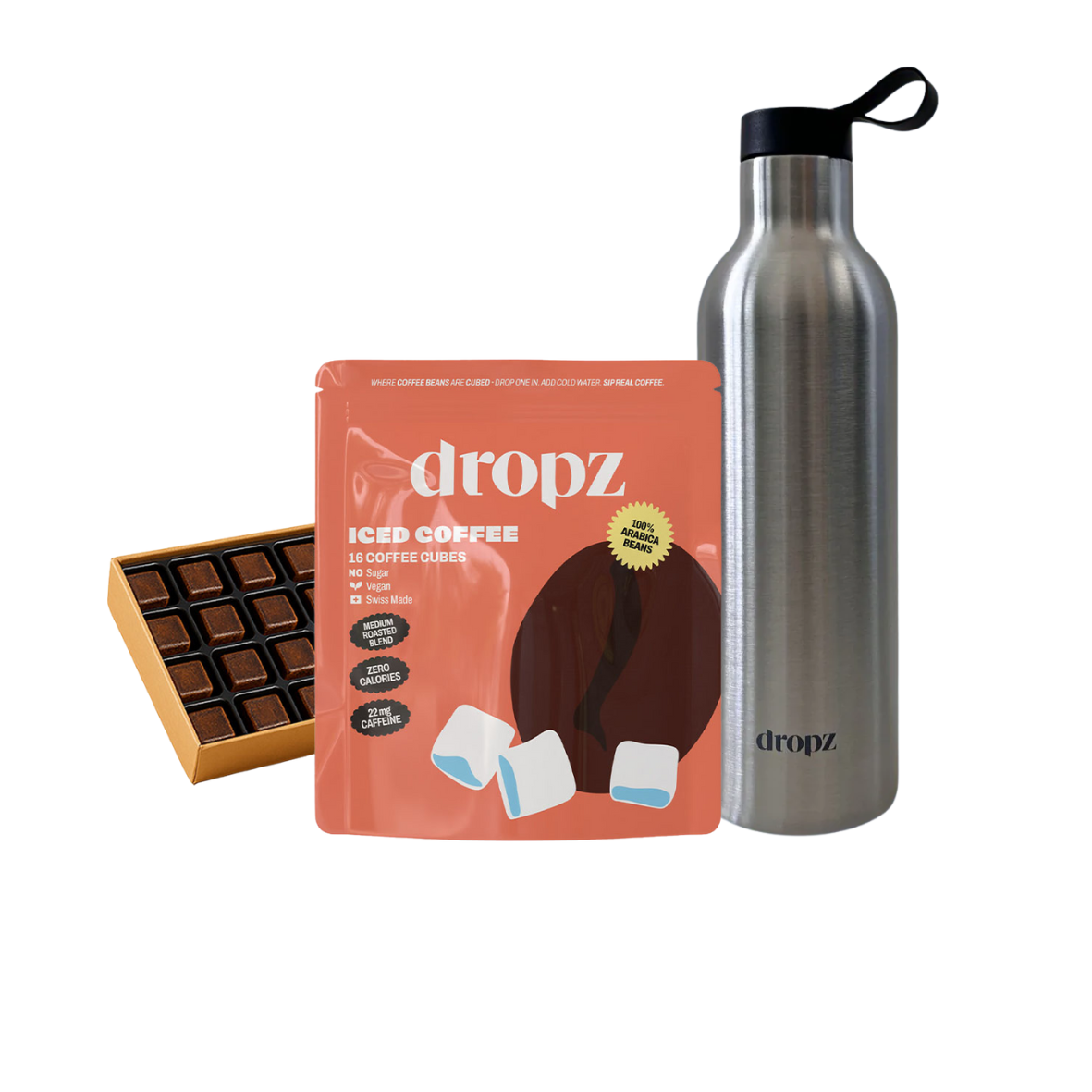 Iced Coffee Cubes + 0.7l bottle