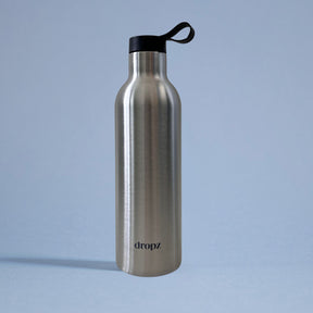 dropz Flasche silber - 0.7 L